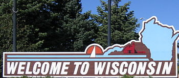 Wisconsin Welcome Sign